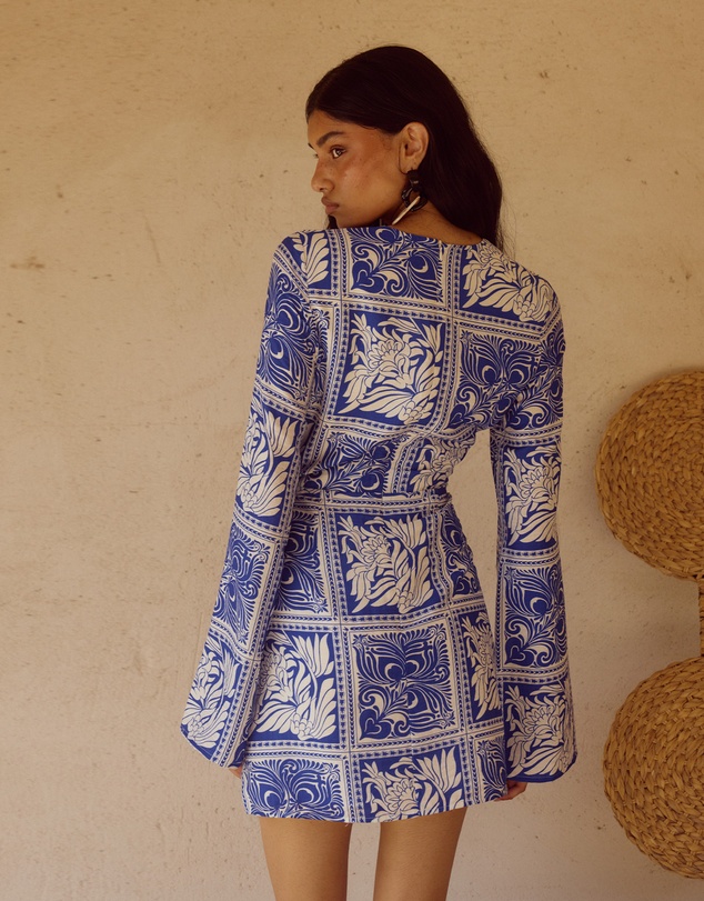 Seven Wonders - Elka Sleeved Mini Dress