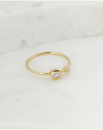 Luna Rae - Solid Gold - Stellar Ring