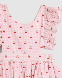 Bardot Junior - Annie Cherry Mini Dress - Babies