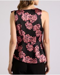 David Lawrence - Delanie Sleeveless Silk Top