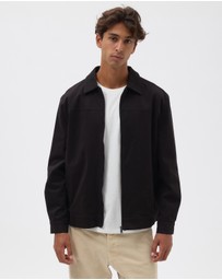 AERE - Organic Cotton Twill Trucker Jacket