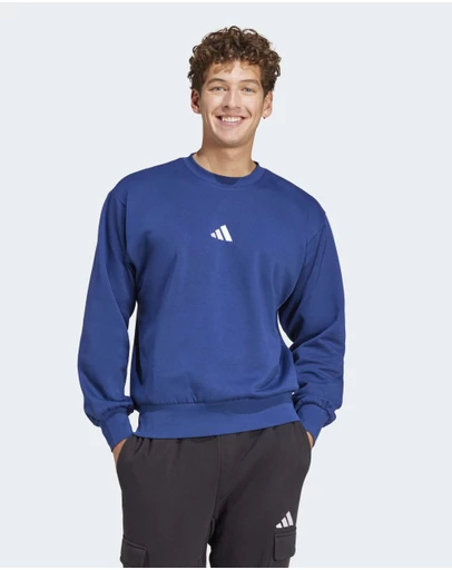 adidas Sportswear - Essentials Feelcozy Fleece Sweatshirt Mens