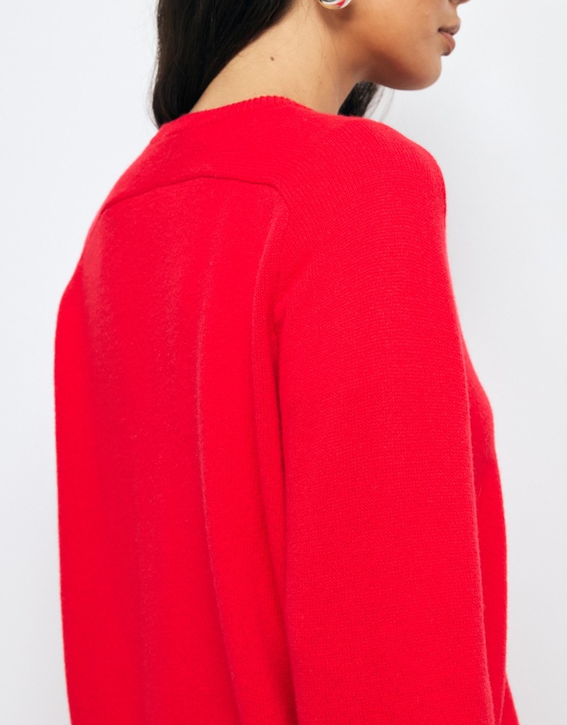 AERE - Isla Merino Wool Relaxed Cardigan