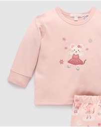 Purebaby - Thick PJ Set -Kids-Babies