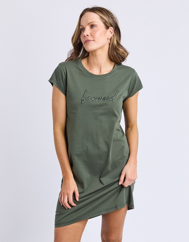 Foxwood - Signature Embroidery Tee Dress