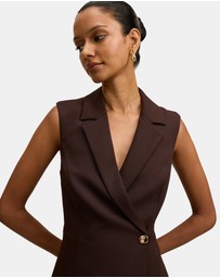 Forever New Petite - Winslet Petite Wrap Blazer Mini Dress
