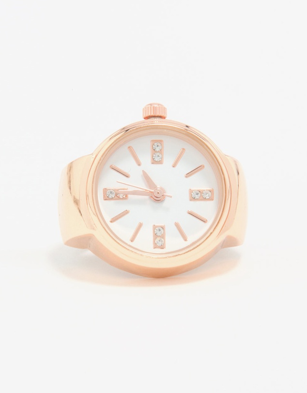 Lovisa - Rose Gold Statement Watch Ring
