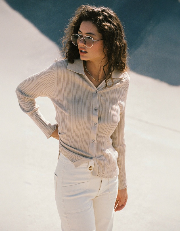 DRICOPER DENIM - Oakley Pleated Tencel Shirt