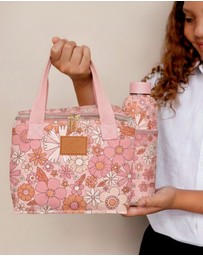 Sky Gazer - Insulated Lunch Bag- Flower Power