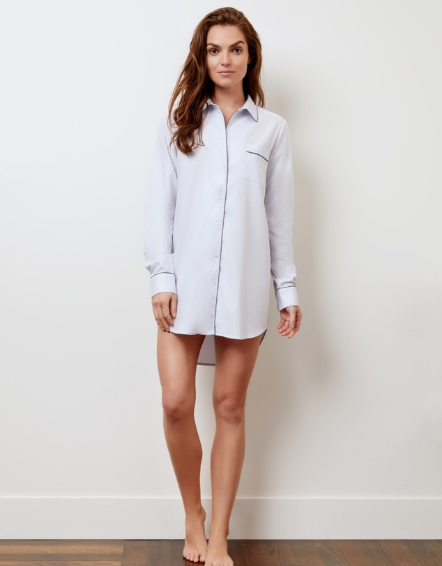 Wanderluxe Sleepwear - The Audrey Night Shirt