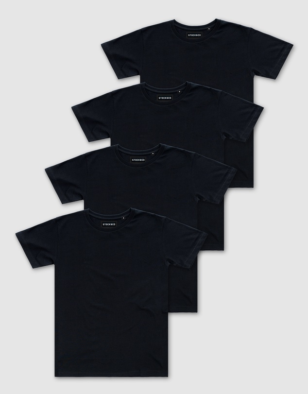 Stock & Co. - 4-Pack Stock Tee - Youth