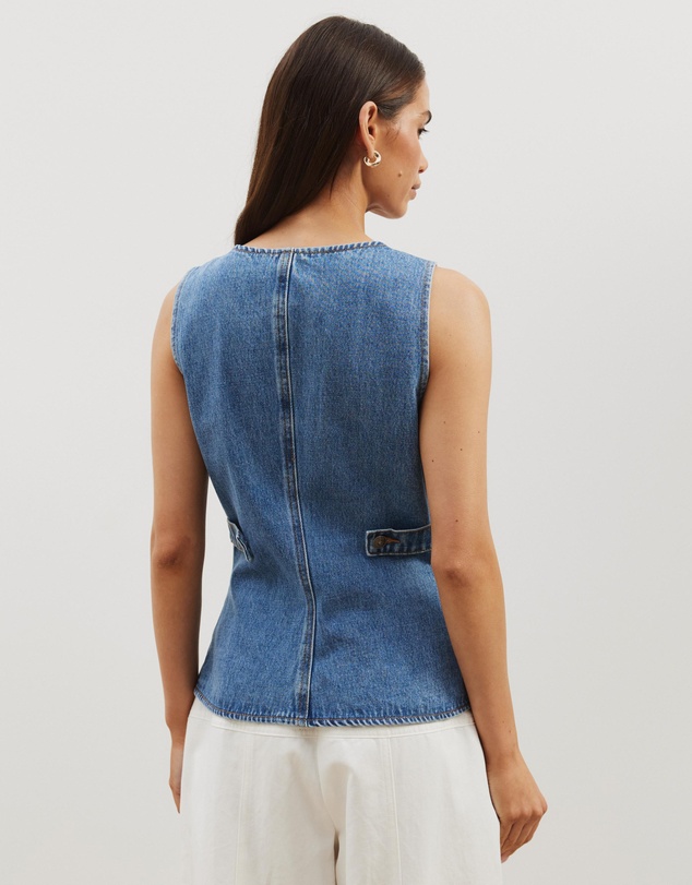 Atmos&Here - Ella Denim Vest
