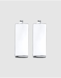Elli Jewelry - Earrings Chunky Modern in 925 Sterling Silver