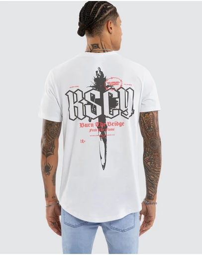 Kiss Chacey - Chronic Dual Curved Tee