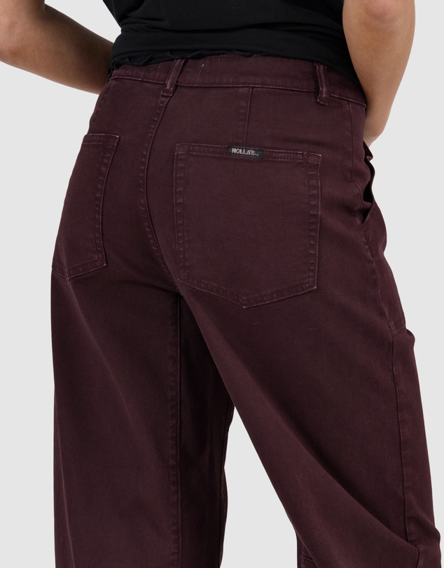Rolla's - Gigi Barrel Jean - Trade Dark Cherry