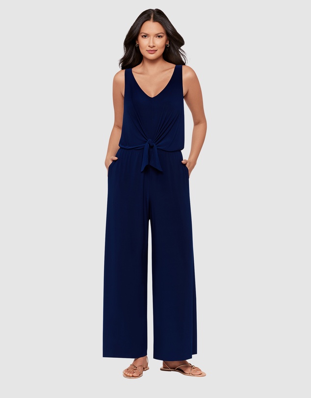 Miraclesuit Shapewear - Jesi Hidden Shapewear Wide Leg Jumpsuit