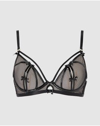 Ann Summers - Tied By Desire Non-Padded Plunge Underwire Bra