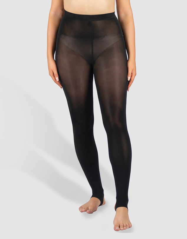 B Free Intimate Apparel - Ladder Resistant Shaping Stirrup Tights
