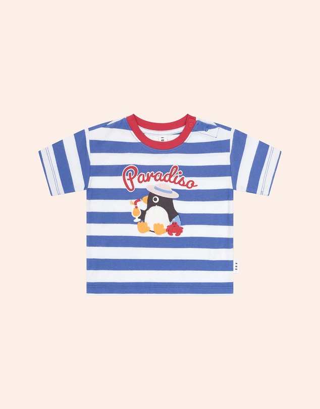 Huxbaby - Paradiso Percy Stripe Tee - ICONIC EXCLUSIVE - Babies-Kids