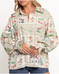 Petal & Pup - Tomi Long Sleeve Shirt - Flower Market