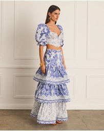Aqua Blu Australia - Willow Celeste Maxi Skirt