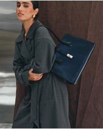 VESTIRSI - Ava Structured Leather Tote