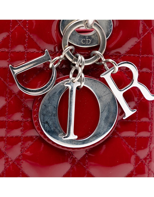 Pre-Loved by Azura Reborn - Pre-Loved Medium Patent Cannage Lady Dior