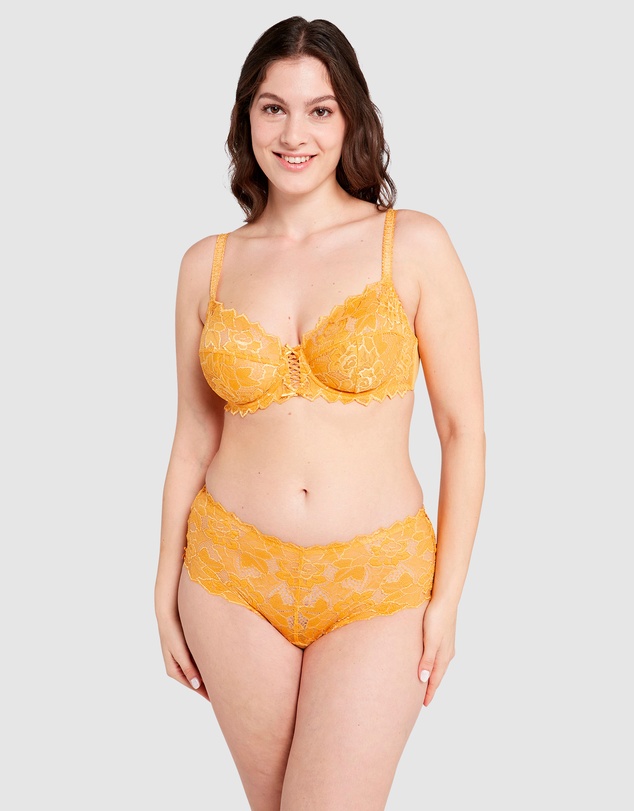 Sans Complexe - Arum Mid-Rise Lace Brief