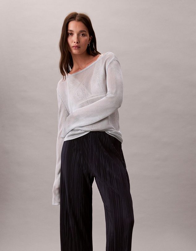 Calvin Klein - Plissé Pull-On Pants
