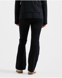 Ripe Maternity - Organic Jersey Flare Pant