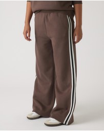 Decjuba Kids - Wide Leg Track Pants - Teens