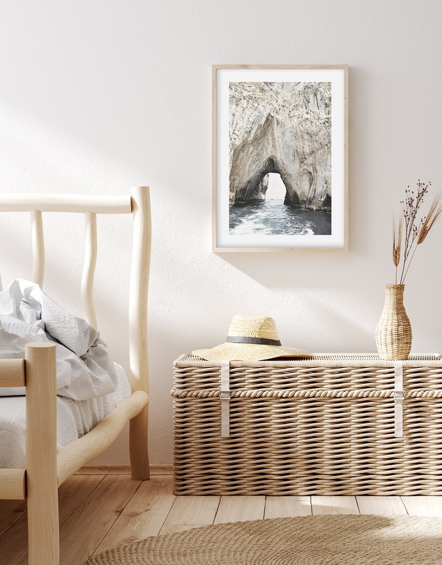 Olive et Oriel - Amalfi Coast Life II Art Print