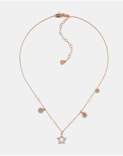 Emporio Armani - Rose Gold Tone Necklace