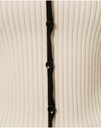 Tussah - Lori Contrast Ribbed Knit Top
