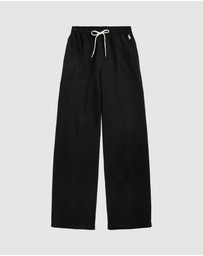 Polo Ralph Lauren - Drawstring Fleece Wide-Leg Sweatpants - ICONIC EXCLUSIVE