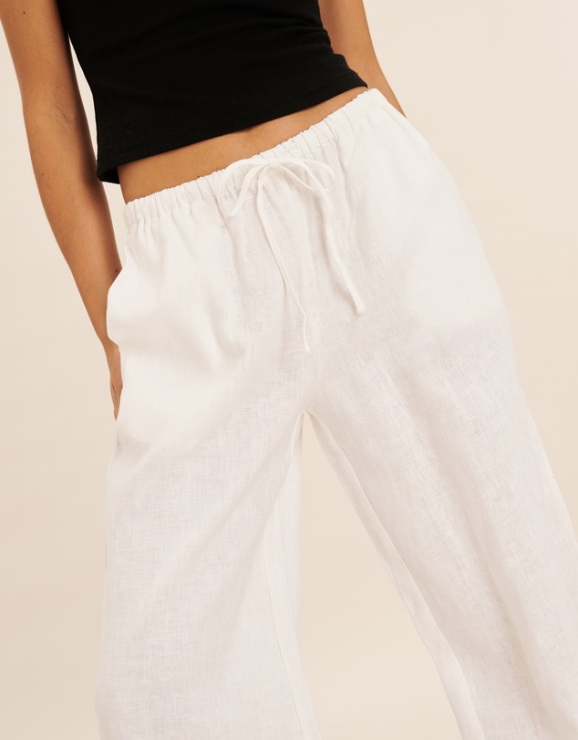 AERE - Marlow Linen Relaxed Pants