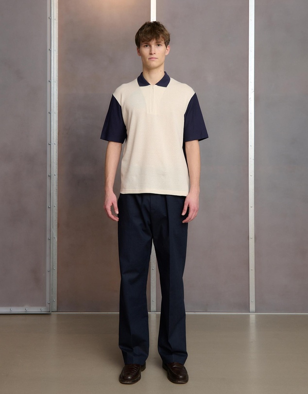 Palmes - Textured Polo