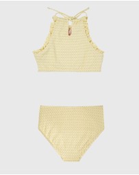 Aqua Blu Kids - Stepping Stones Halter Neck Bikini Set - Teens
