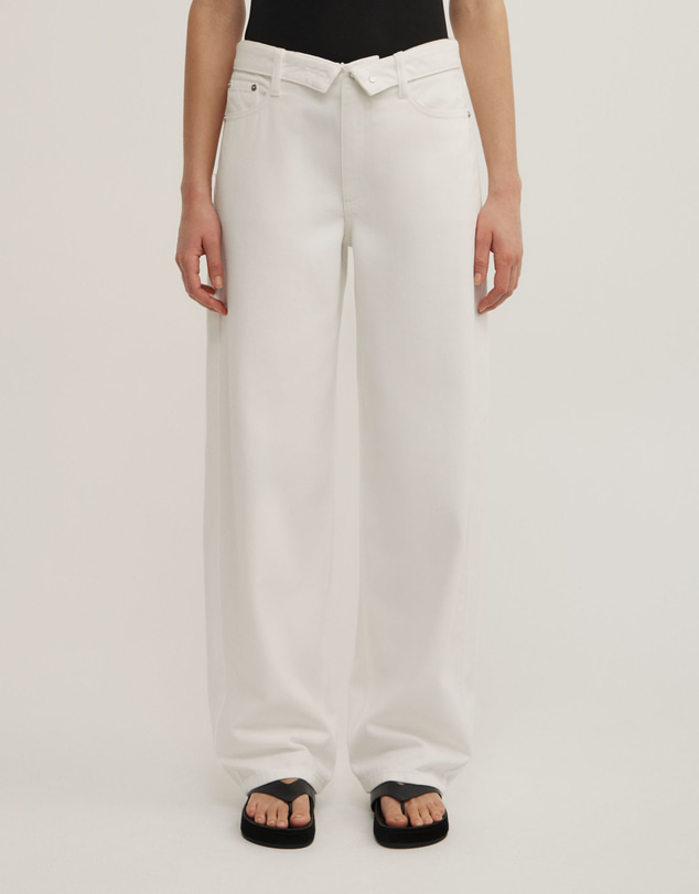 Witchery - Fold Waist Slouch Jeans