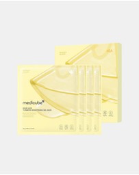 MEDICUBE - Kojic Acid Turmeric Brightening Gel Mask Bundle (4pcs)
