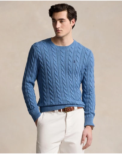 Polo Ralph Lauren - Driver Cable Knit Long Sleeve Sweater