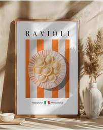Olive et Oriel - Ravioli by Andreas Magnusson Art Print