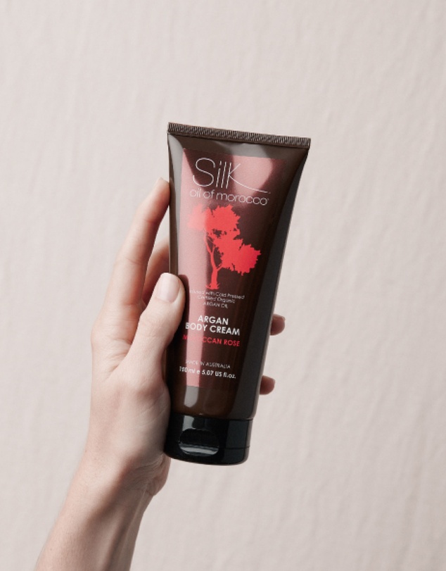 Silk Oil of Morocco - Silk Oil of Morocco Argan Body Cream - Moroccan Rose