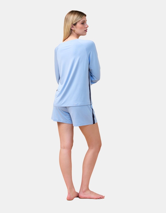 Gingerlilly - Solene Long Sleeve Top with Stripe