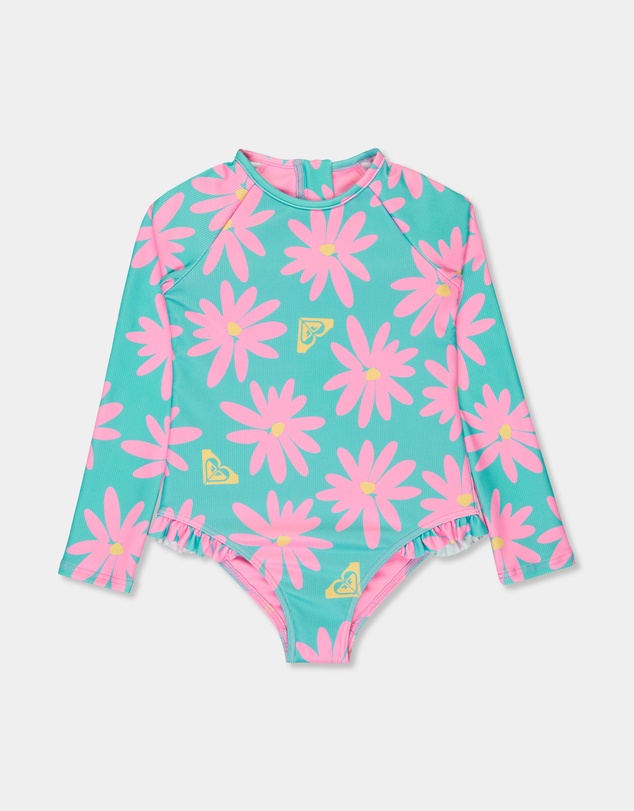 Roxy - Girls 2 to 7 Marguerite Two Piece Rash Vest