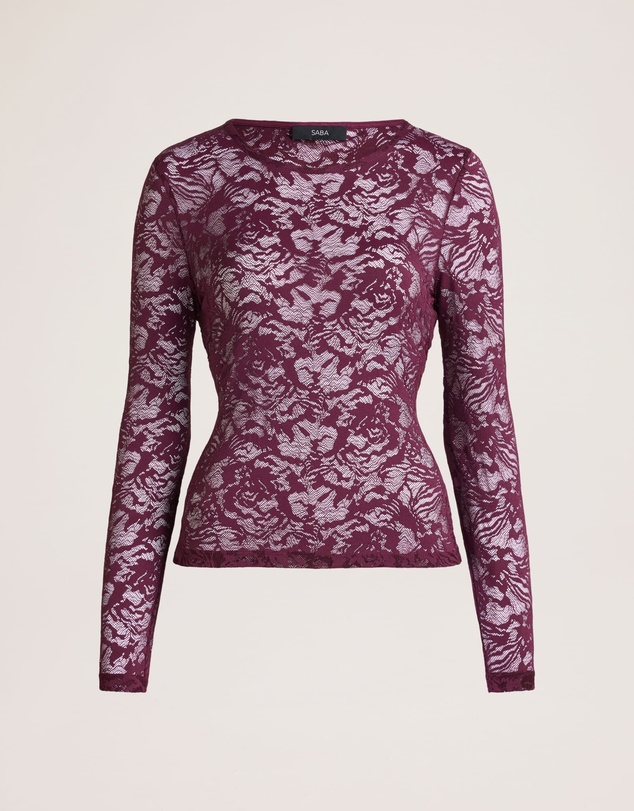 SABA - Stella Long Sleeve Lace Top