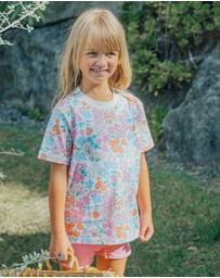 Crywolf - SUN SMART T-SHIRT Berry Garden