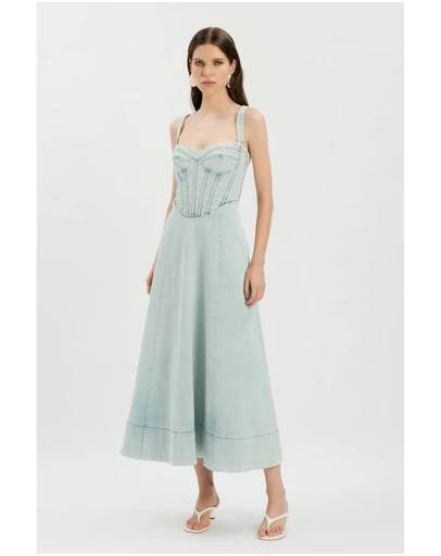 Bardot - Lilah Denim Midi Dress