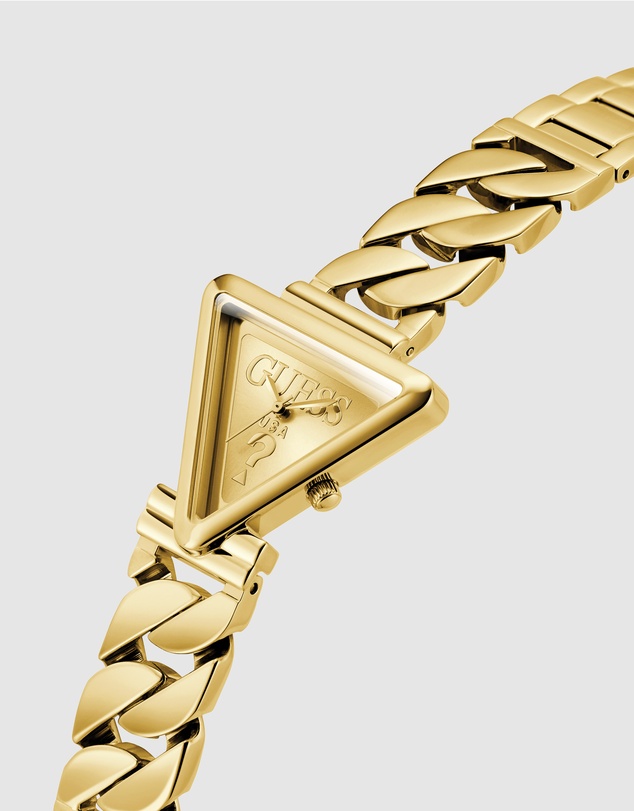 GUESS - Guess Ladies Gold Tone 34mm Analogue Watch