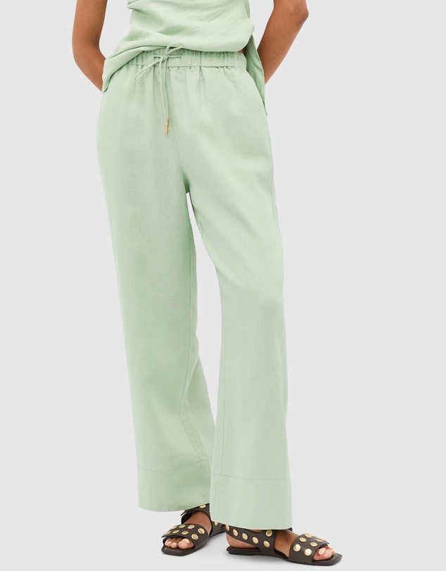 Seed Heritage - Core Linen Casual Tie Pant